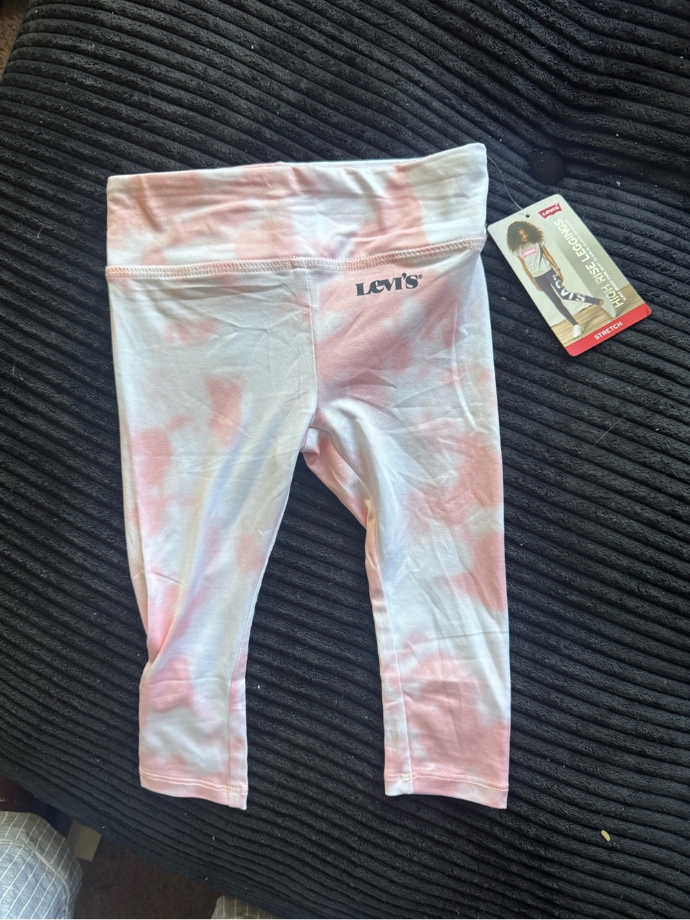 Levi's Pink and White Tie-Dye Girls' Leggings size 2T